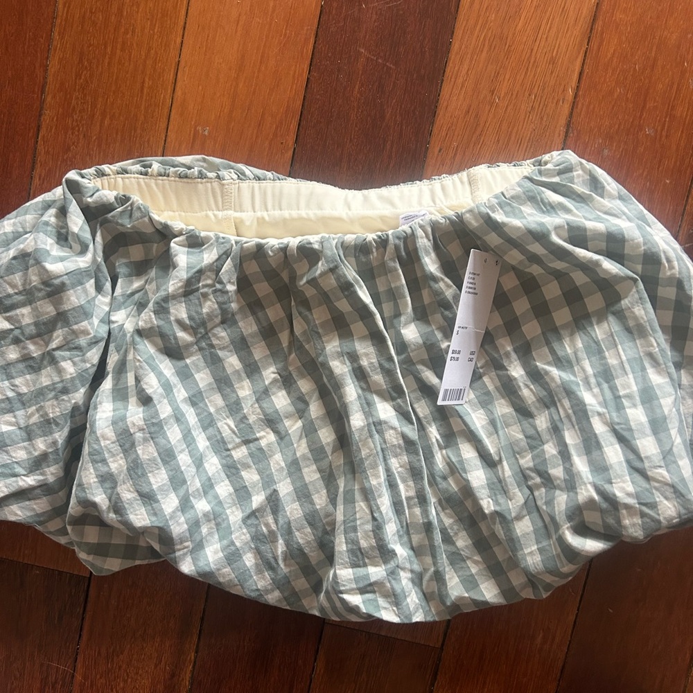 Checkered Mini Skirt